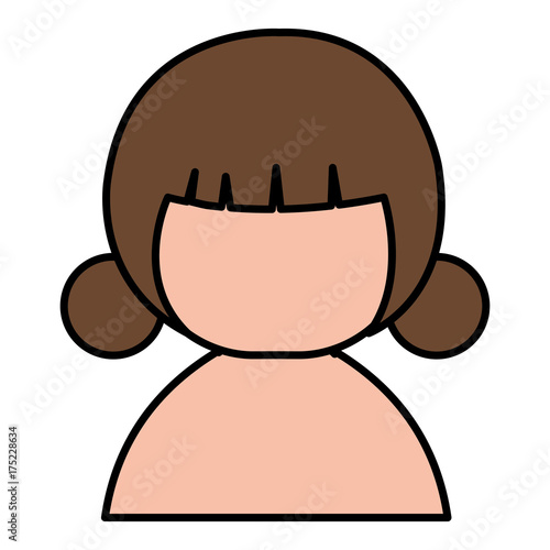 little japanese doll shirtless kawaii character