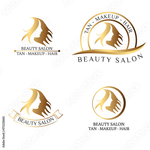 Logo for beauty salon, spa salon, beauty shop
