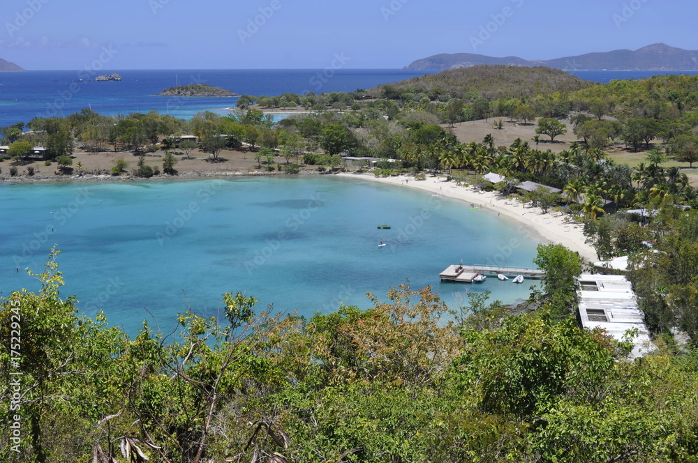 Beach in St. John, US Virgin Islands Beach in St. John, US Virgin Islands