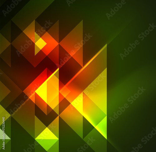 Cosmic electric background with shiny glowing plexus electricity impulses