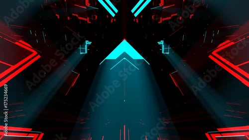 3D Dark Strobe Therapy VJ