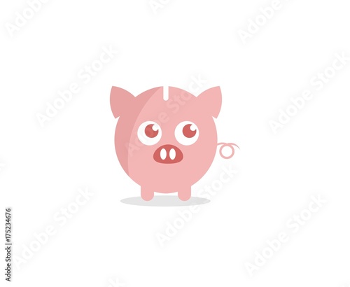 Piggy bank logo