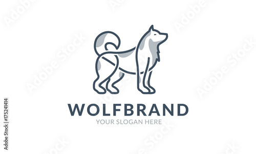 Wolf Logo © ferart88