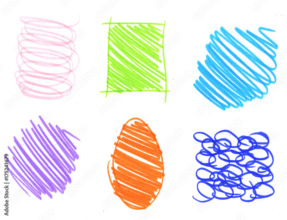 colorful pencil art stroke design colorful pencil art stroke design