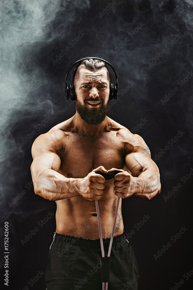 Exercising discount with headphones