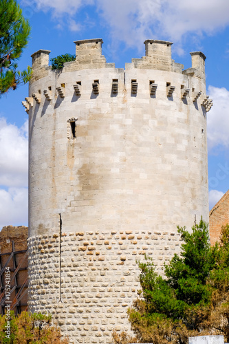 Obraz na plátně Fortezza Svevo Angioina of Lucera - Foggia province - tower - Apulia region - Ga