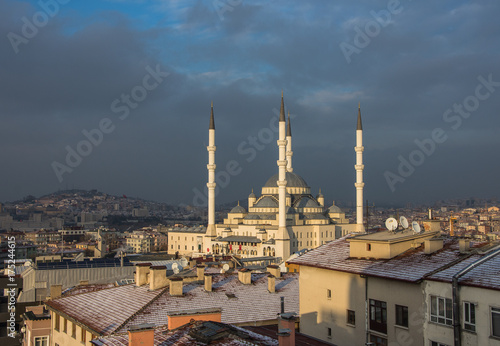 Kocatepe Mosque in Ankara,Turkey