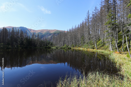 A view on beautiful mountain lake © makedonski2015
