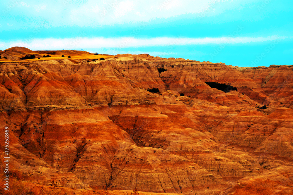 Red Mountain Scene