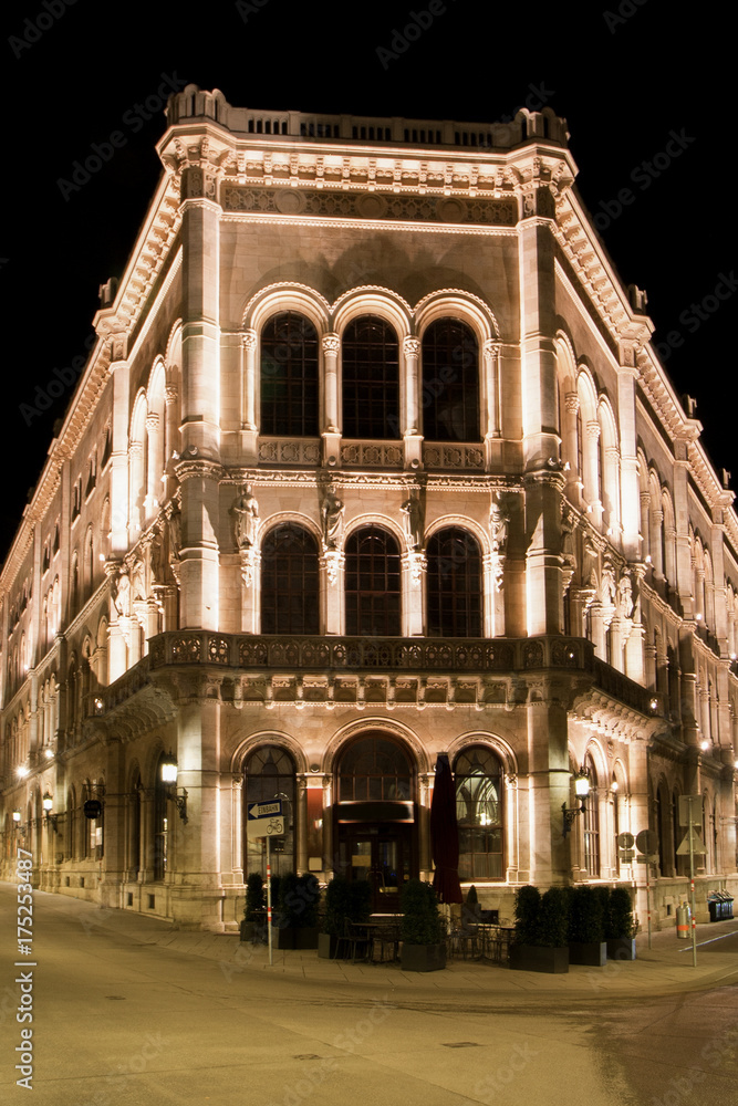 Palais Ferstel - Ein traditionelles Wiener Gebäude in der Herrengasse im Zentrum von Wien, Österreich, Europa