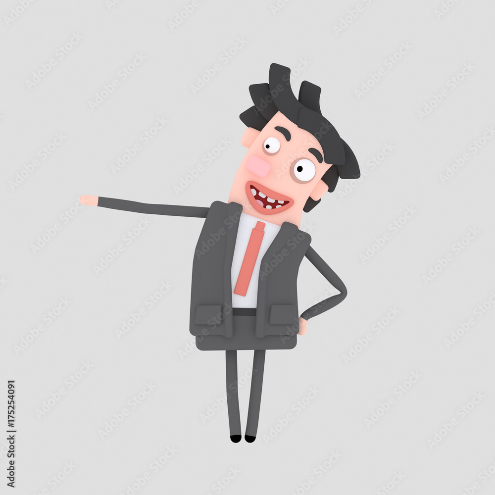 Businessman laughing and pointing
Easy combine! For custom 3d illustration contact me. Businessman laughing and pointing
Easy combine! For custom 3d illustration contact me.