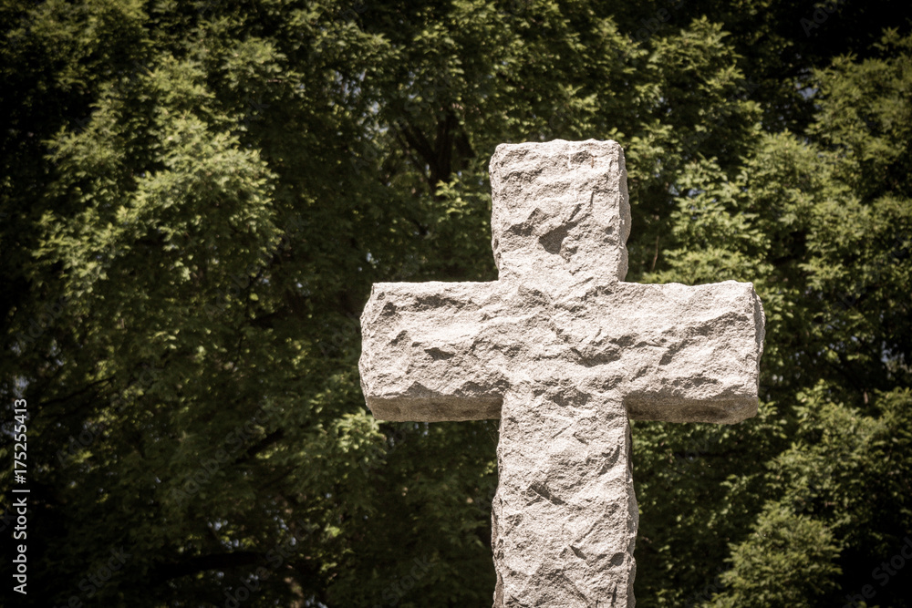 Textured Stone Cross Textured Stone Cross