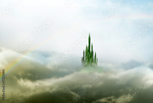 emerald city 3 with rainbow