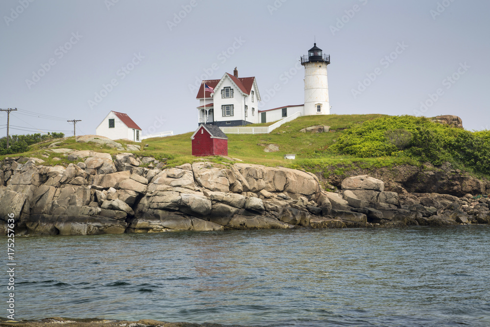 Nubble Lighthouse on Cape Neddick