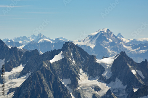 Nice view on Alps from Aiguille du Midi © Michal