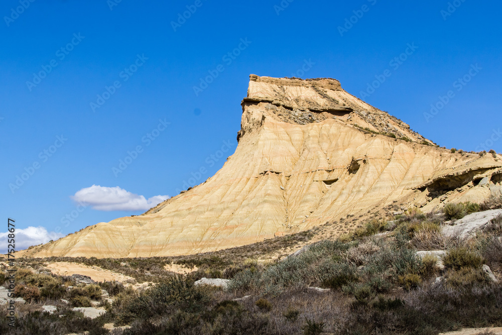 Fototapeta premium the desert of the Bardenas Reales in the Spanish province of Navarre