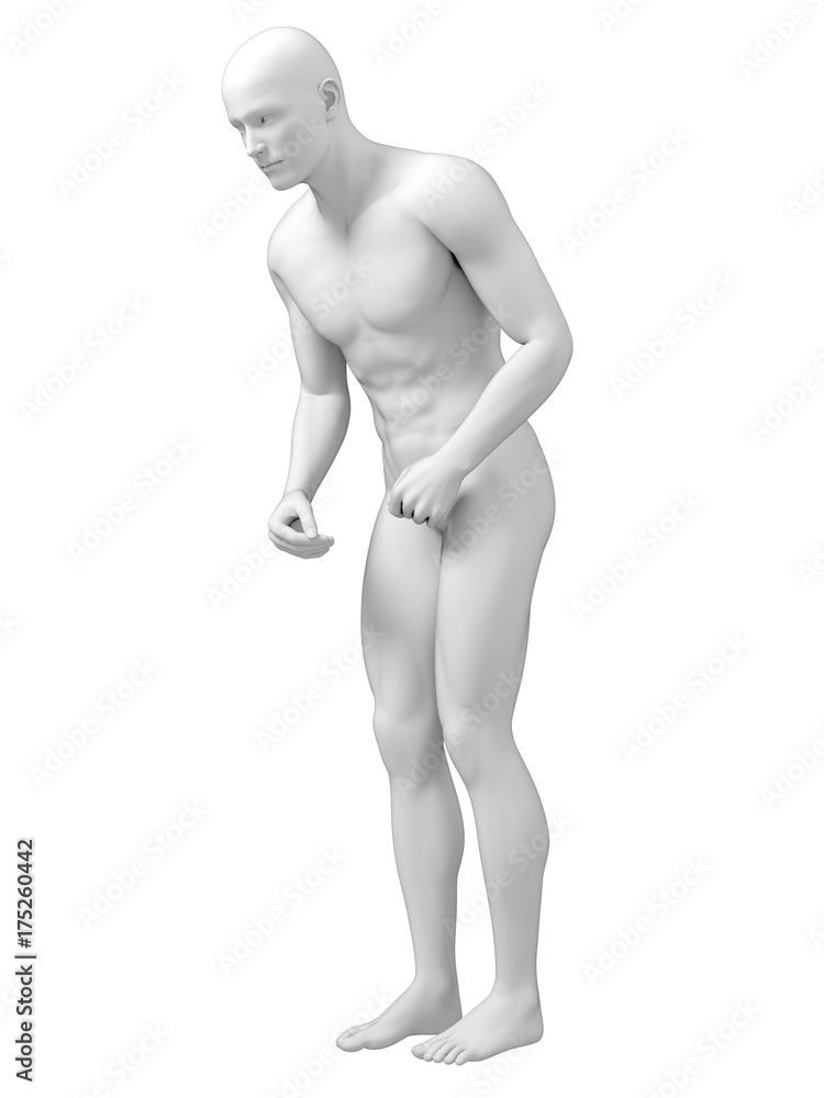 3d rendered medically accurate illustration of man with parkinson 3d rendered medically accurate illustration of man with parkinson