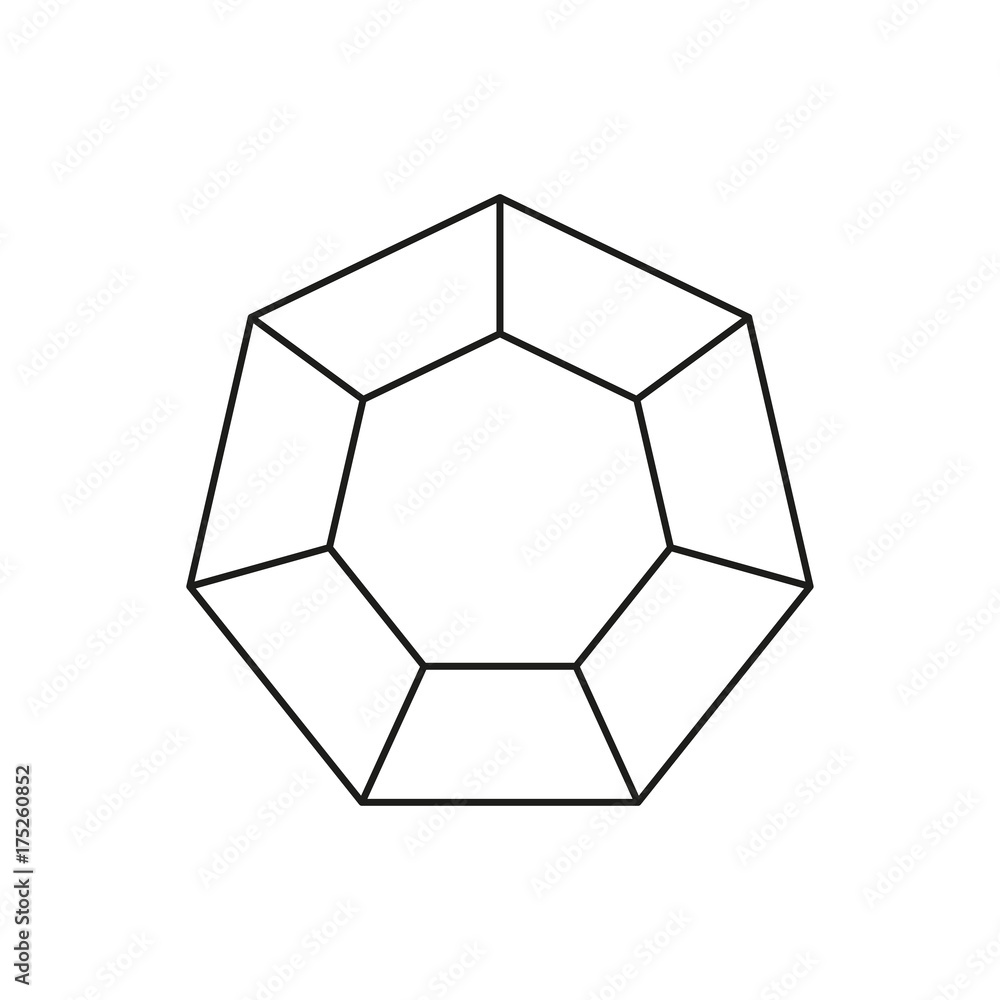 hexagon infographic icon hexagon infographic icon