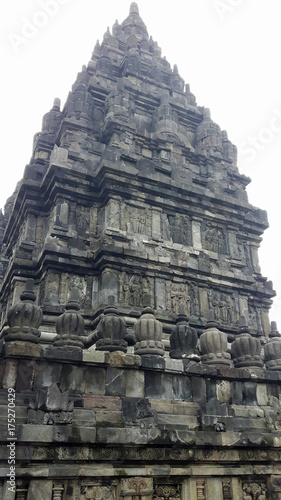 Temple de Prambanan sur l'île de Java, Indonésie