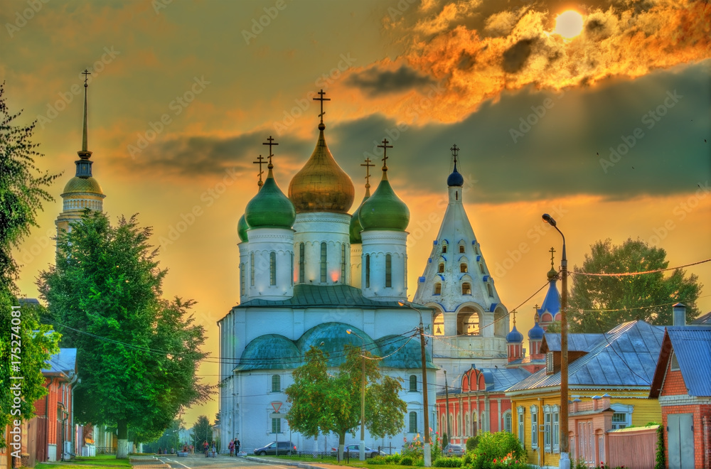 The Assumption Cathedral in Kolomna, Russia