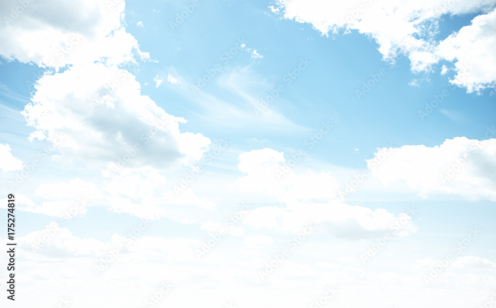 Obraz premium Sky bright pastel colors