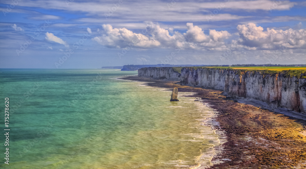 Coastline in Normandy Coastline in Normandy