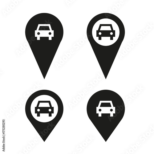 Karten Markierungen Auto