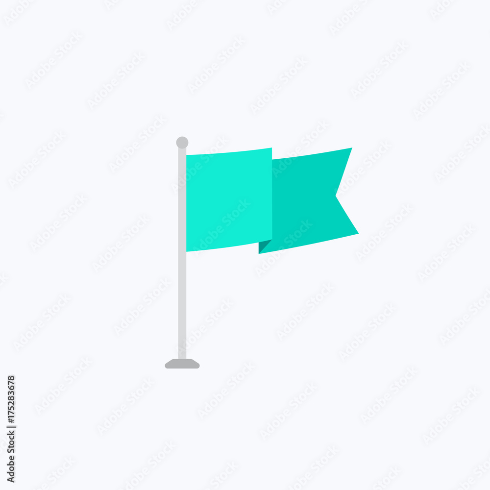 Waving Flag Icon Waving Flag Icon