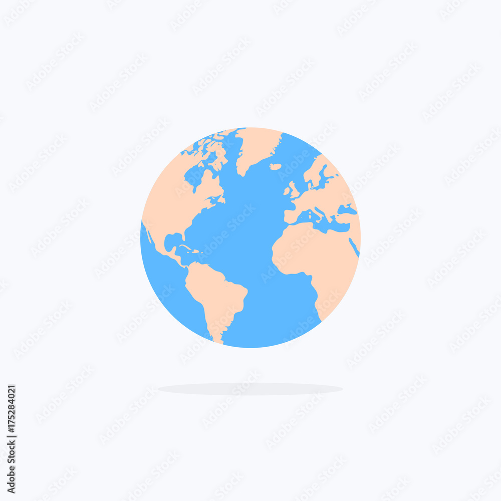 Earth Globe Icon