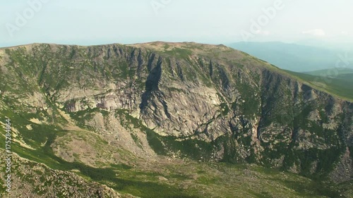 Aerial, Mount Katahdin in Maine