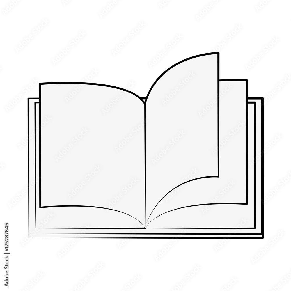 Book open isolated icon vector illustration graphic design Book open isolated icon vector illustration graphic design