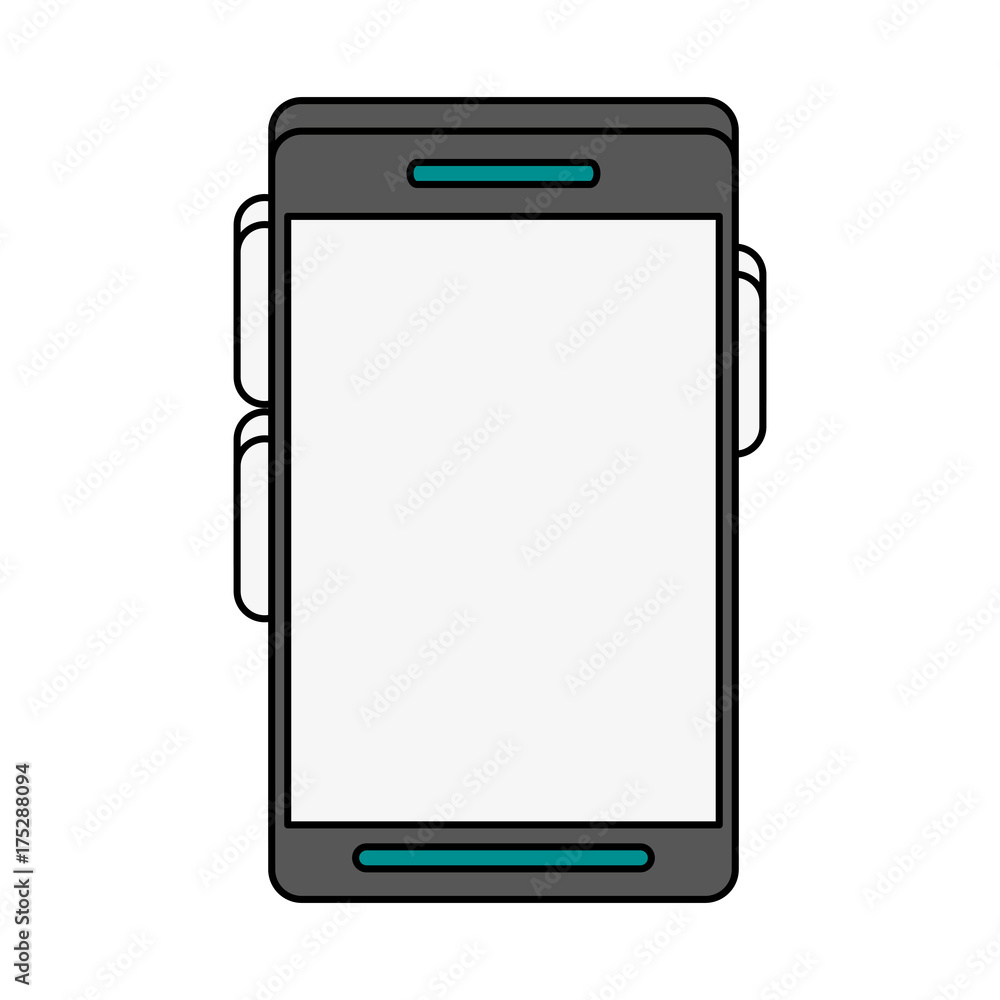 Smartphone mobile technology icon vector illustration graphic design Smartphone mobile technology icon vector illustration graphic design