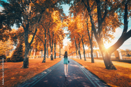 Beautiful view on the autum...