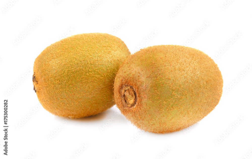 kiwi fruit isolated on white background, whole kiwi on white kiwi fruit isolated on white background, whole kiwi on white