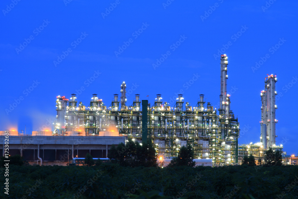petrochemical industry on blue sky2
