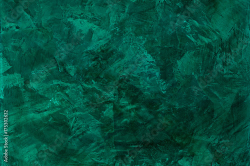 background of stucco textures with effect of marble malachite color. artistic background handmade © warloka79