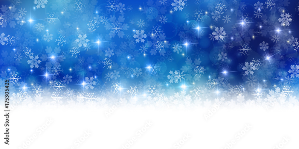 クリスマス　雪　冬　背景