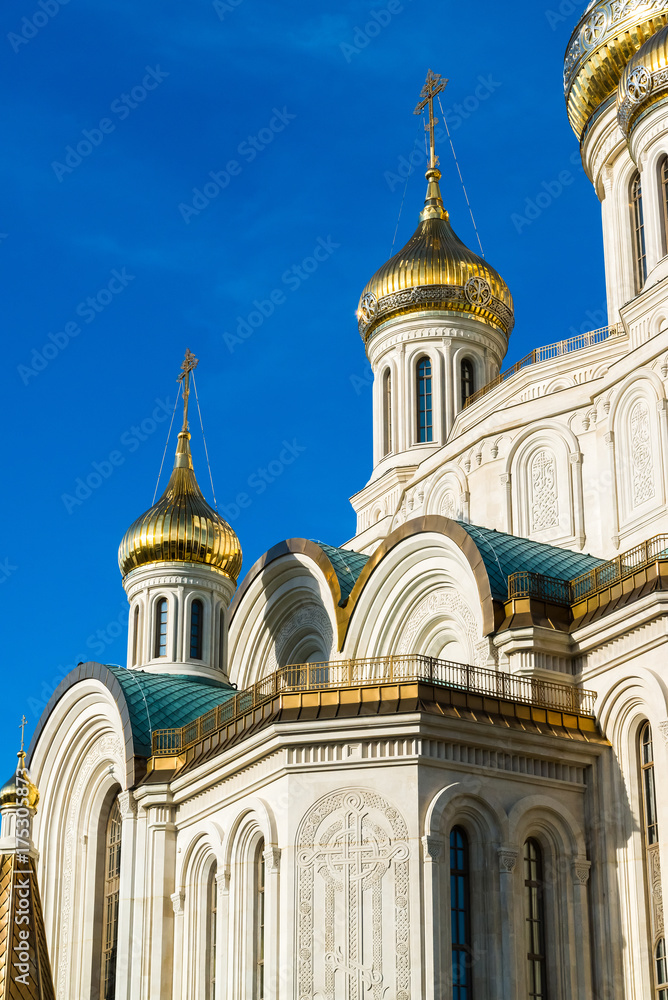 Church in honor of Resurrection of Christ, the New Martyrs and Confessors in Moscow. Russia