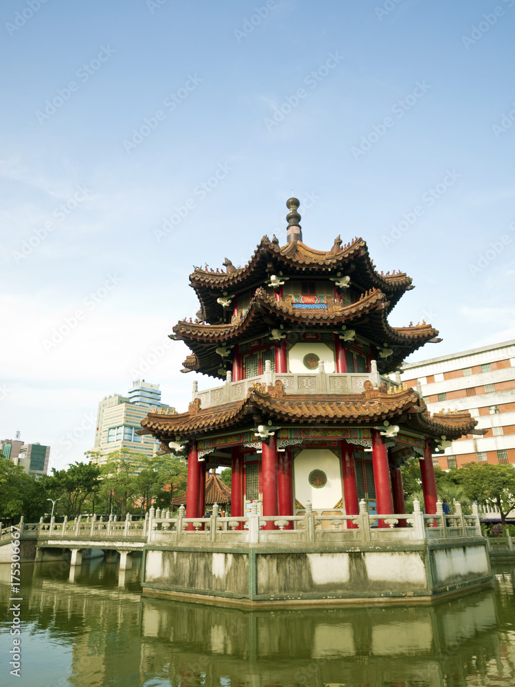 chinese style pavilion