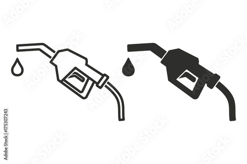 Fuel vector icon. photo