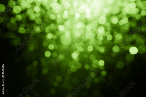 abstract bokeh background green color