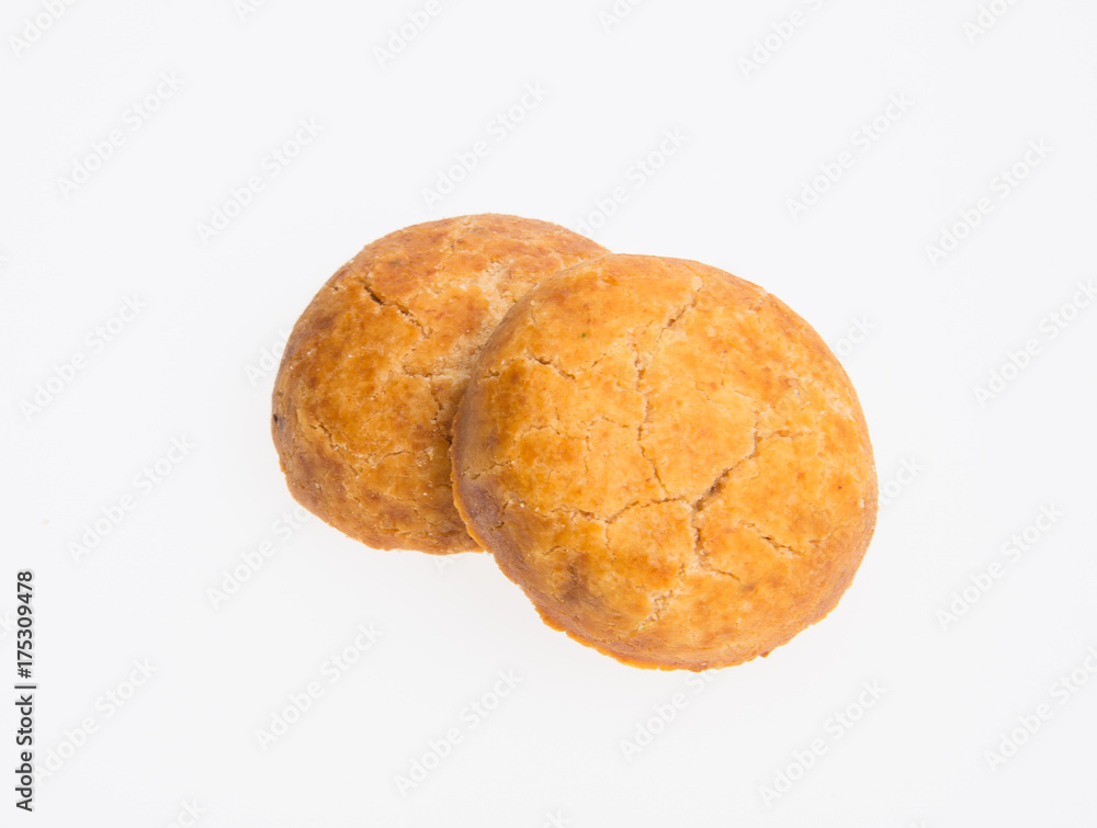Peanut cookies or Chinese traditional peanut cookies on a background. Peanut cookies or Chinese traditional peanut cookies on a background.