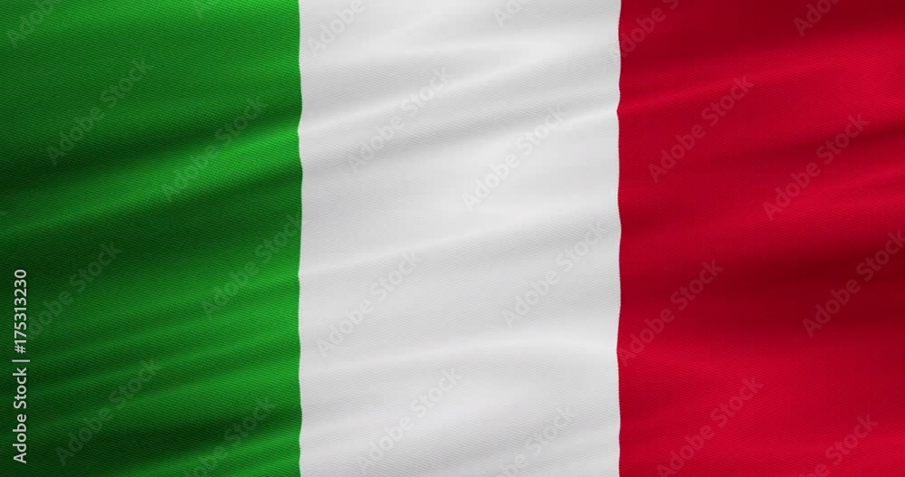 waving fabric texture of the flag of italy waving fabric texture of the flag of italy