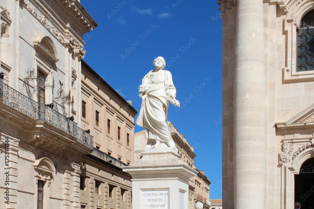 Piazza Duomo - Syracuse (Ortygie) / Sicile - Italie