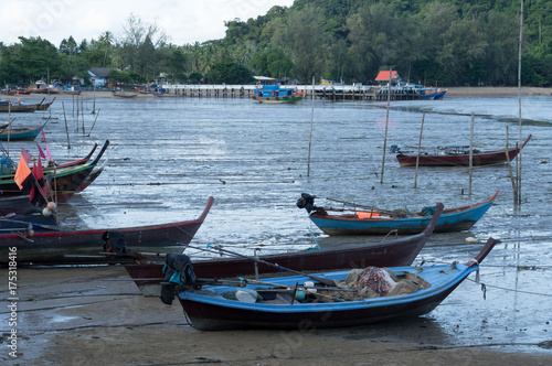 Boats at harbour