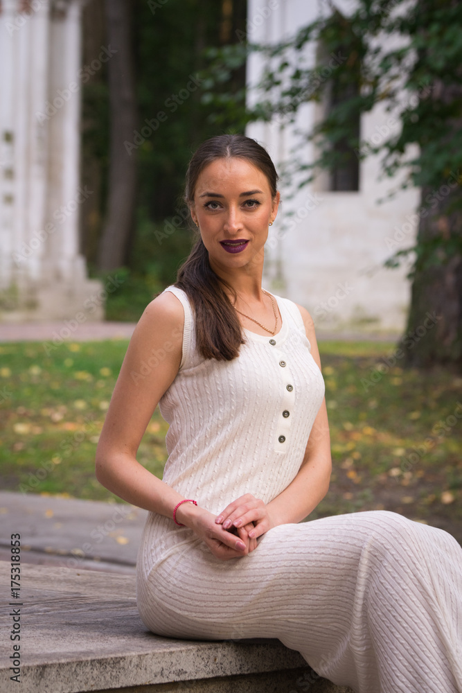 Obraz premium A beautiful young woman