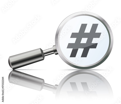 Loupe Mirror Hashtag
