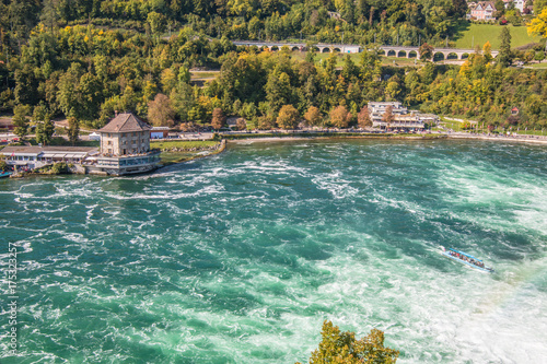 Fototapeta Naklejka Na Ścianę i Meble -  Rhine Falls in Switzerland