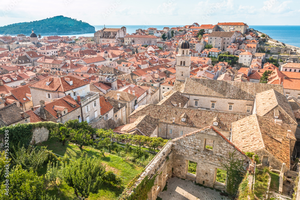 View of Dubrovnik Croatia