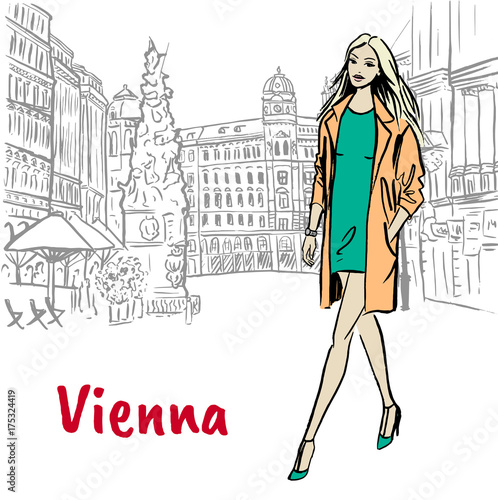 Woman in Vienna